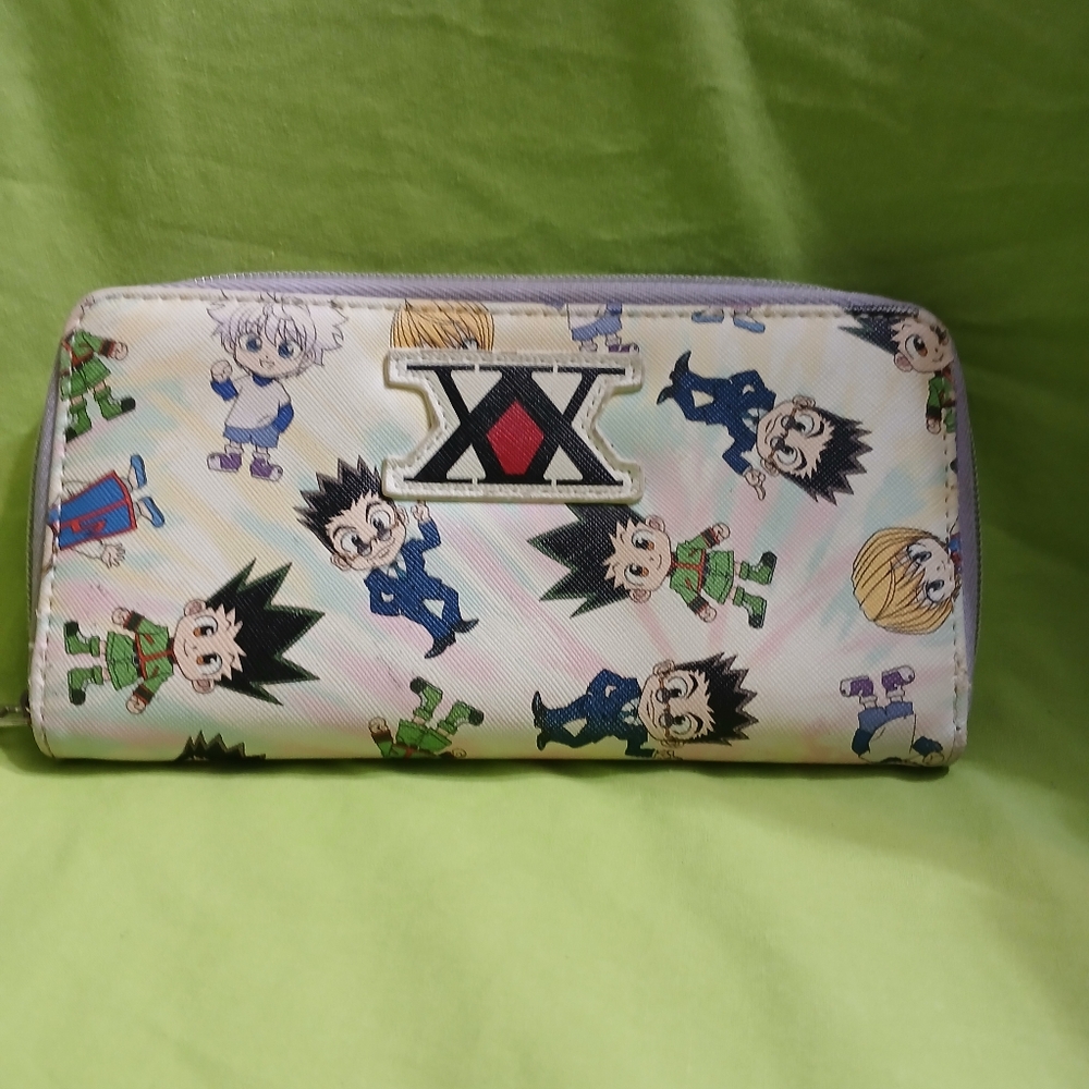 Hunter Hunter Anime Zip Wallet EUC